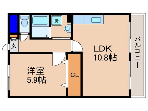 アプロ－ズの物件間取画像